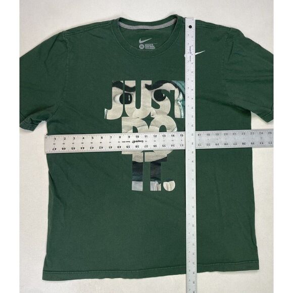 Nike Just Do It Michigan State Spartans Graphic T-shirt Men XL Green - Picture 6 of 6